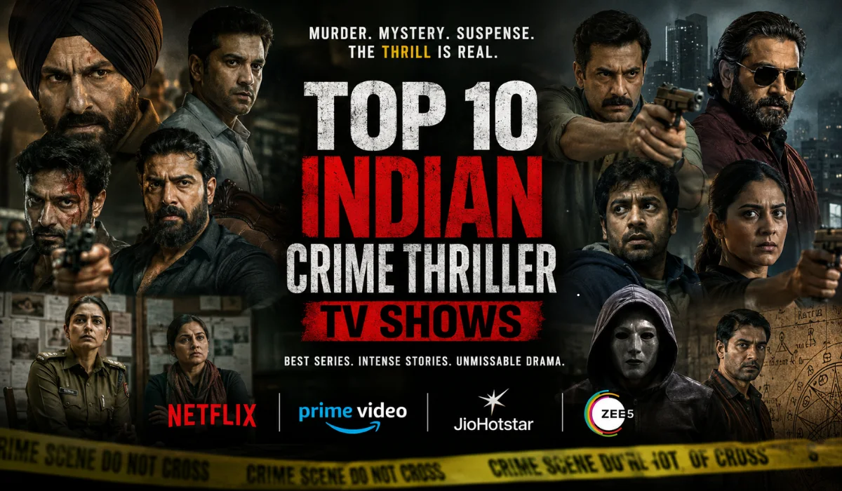 Top 10 Indian Crime Thriller TV Shows to Binge-Watch Right Now